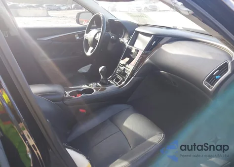 2015 Infiniti Q50 Premium from USA, damaged, VIN JN1BV7AR1FM403585